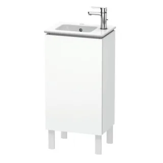 Duravit L-Cube Waschtischunterbau bodenstehend Weiß Matt 420x294x704 mm - LC6273R1818 LC6273R1818