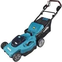 Akku-Rasenmäher DLM539PT2, 36Volt (2x18Volt) blau/schwarz, 2x Li-Ionen Akku 5,0Ah, mit Radantrieb