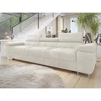MIRJAN24 Schlafsofa Torezio 3 Bis, mit Schlaffunktion, Einstellbare Kopfstützen, 263x102x70-90 cm