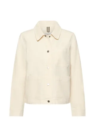 camel active - Indoor Blazer mit Brusttaschen milk white - Gr. - 36