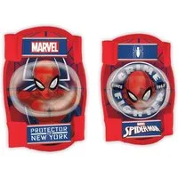 Seven Polska Protektoren-Set Marvel Knie- und Ellenbogen-Protektoren"SPIDERMAN", Junior, Gr.:S (4-tlg)