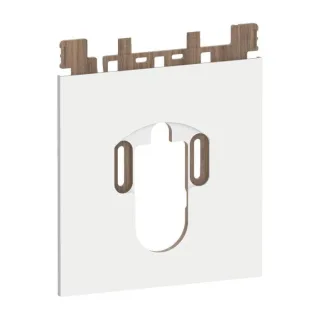 Geberit Designplatte Sela 242903SI1 unten Glas weiß