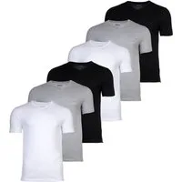 BOSS T-Shirt Herren T-Shirt 6er Pack Baumwolle (Packung, 6er Pack)