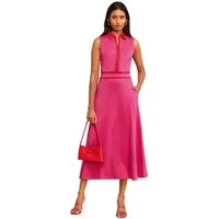 Love & Roses Midikleid Love & Roses Tailliertes ärmelloses Kleid, Regular (1-tlg)