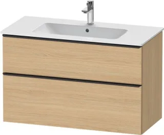 Duravit D-Neo Waschtischunterbau wandhängend Natur Eiche Matt 1010x462x625 mm - DE43630BD300000 DE43630BD300000