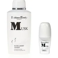 Bettina Barty Körperlotion Musk Hand & Body Lotion 500 ml x Deo Roll-On 50 ml
