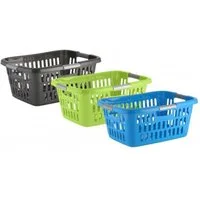 axentia Wäschekorb Wäschekorb Ergonomic, 25 l 236101 (1 St)