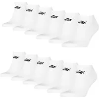 PUMA Sneakersocken PUMA Unisex Sneaker Socken knöchelhoch Damen Herren 12er Pack (12-Paar) Logoschriftzug