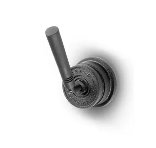 JEE-O Soho Wand-Mischarmatur 2-Wege, Hammerschlag schwarz matt, 700-2202 700-2202