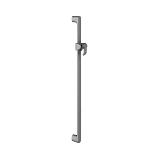 Keuco Brausestange Edition 400 51585, m.Brauseschieber,900 mm,Schwarzchrom geb, 51585130900 51585130900