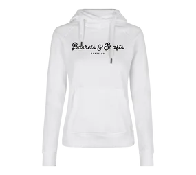 Barrels and Shafts Damen Hoodie - Weiß