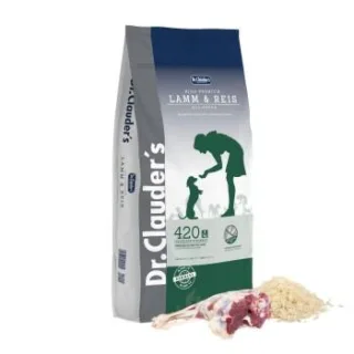 Dr. Clauder's High Premium Lamm & Reis 15 kg