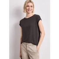 STREET ONE T-Shirt mit U-Boot-Ausschnitt