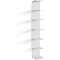 Vicco Bücherregal Paolo, Weiß, 30 x 190 cm, 1-tlg.