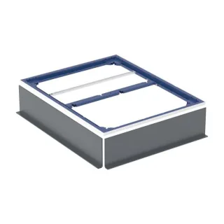 Geberit Duofix Installationsrahmen 551504001 80 x 100 cm, für Duschfläche bis 100cm, für 5 Füße