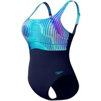 Speedo Badeanzug Contour Eclipse Shaping Schwimmanzug mit verstellbaren Trägern mit Sharping Effekt