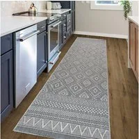 OTTO home Teppich Toronto auch als Läufer erhältlich, rechteckig, Höhe: 3 mm, In- und Outdoor geeignet, Sisal-Optik, Wetterfest & UV-beständig, Boho