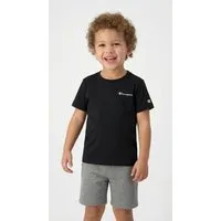 Champion T-Shirt ICONS CONTRAST Crewneck T-Shirt mit Rundhalsausschnitt, Kurzarm, aus Baumwolle, klassischer Schnitt