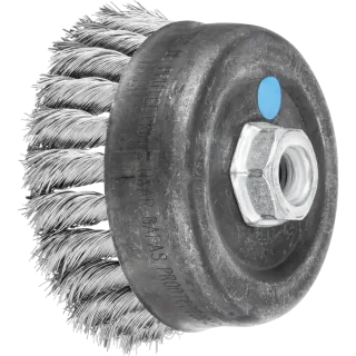 PFERD TOOLS Topfbürste gezopft TBG M14 Edelstahl-Draht für Winkelschleifer - 43308033