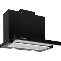 Klarstein Deckenhaube Mariana 60 Mariana 60, Flachschirmhaube 500 m³/h Abluft LED