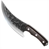 KEENZO Ausbeinmesser Wikinger Messer Handgeschmiedet Chefmesser Grillmesser Outdoor Messer