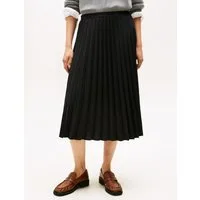 Tommy Hilfiger Plisseerock FLUID PLEATED PULL ON MIDI SKIRT