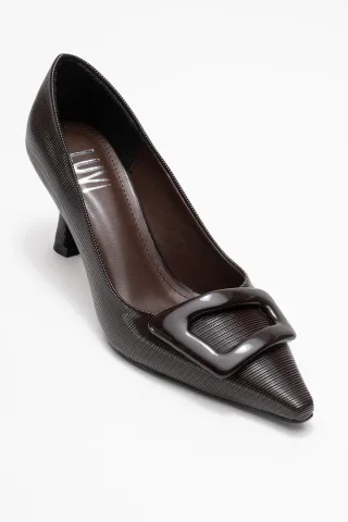 Astra Schnalle Spitzer Zehenbereich Pumps (Damen)