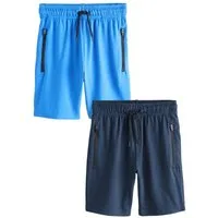 Next Trainingsshorts Leichte Sport-Shorts im 2er-Pack (2-tlg)