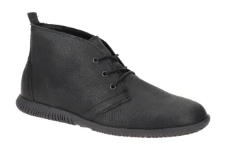 Think 000727 HAUKI Herrenschuhe Schwarz - bequeme Schn?r Halbschuhe