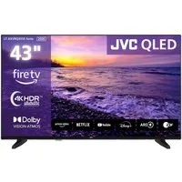 JVC LT-43VRQ3555 QLED-Fernseher (108 cm/43 Zoll, 4K Ultra HD, Fire TV, Fire TV / Smart TV, Dolby Vision HDR, Alexa Built-In, Triple-Tuner)