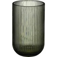 Mica Decorations Glas Mica Merlot Trinkglas grau 13 x Ø 8 cm, Glas