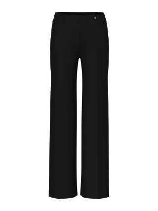 Marc Cain Essentials - Puddle Pants Modell WINDER black - Gr. - 38