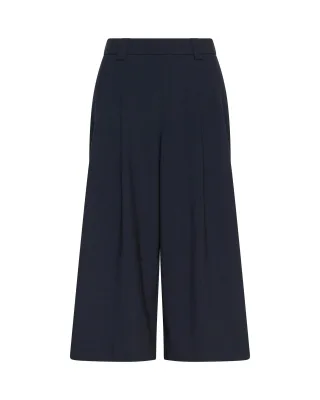 msch copenhagen - MSCHWilder Culotte Pants sky captain - Gr. - S