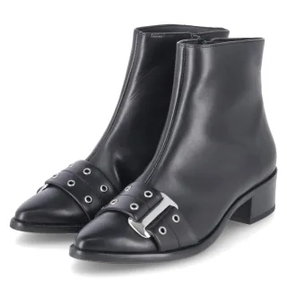 Paul Green Ankle Boots  Schwarz - Gr. 37 -  Echt Leder