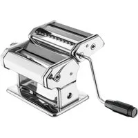 MasterPRO Nudelmaschine Nudelmaschine Nudelroller Nudelpresse Pastamaker Stefano Zarrella, manuell verstellbar, inkl. Zubehör, rutschfeste Füße, Pasta