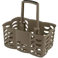 Gies Flaschenträger Flaschenträger für 6 Flaschen 30,5x21x31cm EcoRecycled taupe (1-St)