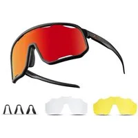 ROCKBROS Fahrradbrille Photochromatisch Sonnenbrille Outdoor MTB Rennrad Sportbrille, (1-St), für Damen und Herren Fahrradbrille