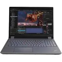 ThinkPad P16 G2 (21FA006AGE), Notebook grau/schwarz, Intel Core i7-14700HX, NVIDIA RTX 2000, 32 GB DDR5, 512 GB (512 GB SSD), Windows 11 Pro