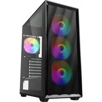 Sharkoon PC-Gehäuse Sharkoon VK4 Rainbow, Tower-Gehäuse, (Tempered