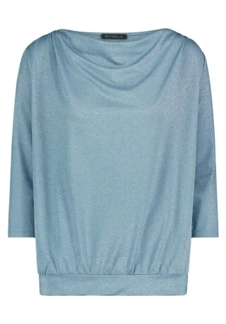 Betty Barclay - Blusenshirt rauchblau - Gr. - 38