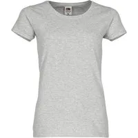 Fruit of the Loom Rundhalsshirt Fruit of the Loom Original T Lady-Fit