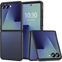 LuxusKollektion Smartphone-Hülle Hülle Z Flip 7 Militärschutz Antirutsch Samsung z flip 7-Schwarz