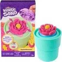 Kinetic Sand - Squish Blumen Set, Spielsand 227 Gramm Sand