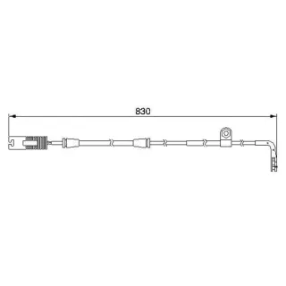 Bosch Warnkontakt f?r Bremsbel?ge BMW 5er E39