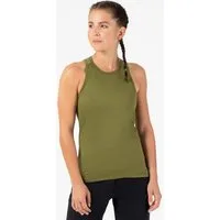SUPER.NATURAL Radtrikot für Damen, aus Merino W GRAVA TANK mit integriertem Sport-BH und Merino Mesh Lining