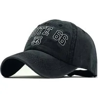 Sporty Baseball Cap Trucker Baseballcap Route 66 USA Travel Cotton Cap