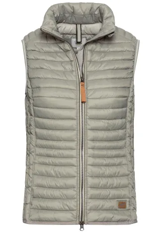 camel active - Steppweste aus recyceltem Polyamid sage - Gr. - 48
