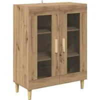 vidaXL Sideboard Sideboard Artisan-Eiche 69,5 x 34 x 90 cm Holzwerkstoff (1 St)