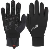 Kinetixx Fahrradhandschuhe Winter-Fahrradhandschuhe Logan, KinetiXx (in schwarz oder gelb) Anatomische Passform, Grip, Atmungsaktiv, Kälteschutz, Winddicht