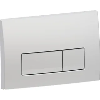 Geberit Delta50 Betätigungsplatte, für 2-Mengen-Spülung 115105465